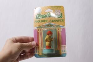 1984 Cabbage Patch Kids Figurine Stamper Top Secret Vintage ~ 260514-WH 1370